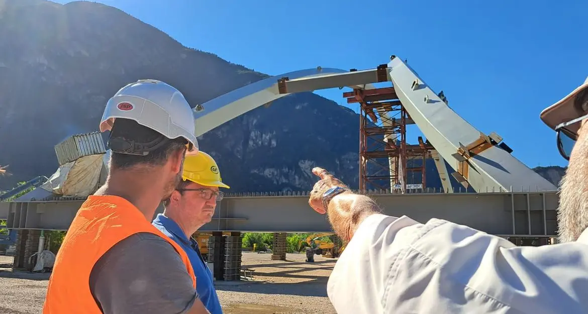 Ponte di Ravina, a fine luglio il primo varo della nuova struttura