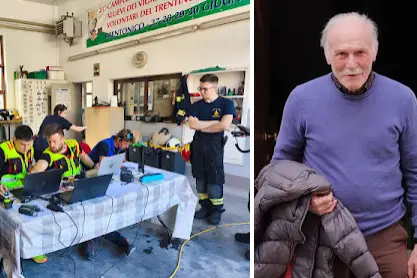 Brentonico, continua la ricerca di Gino Paoli: l'85enne potrebbe essere in stato confusionale