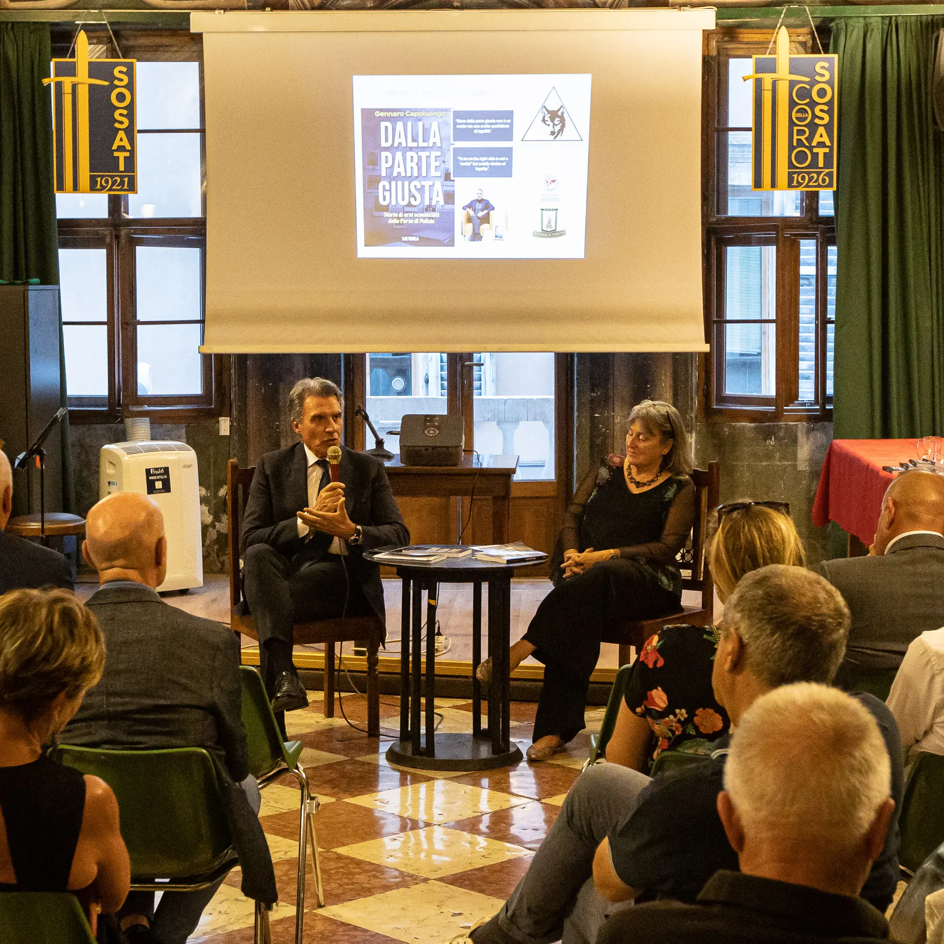 Capoluongo a Trento presenta «Dalla parte Giusta» e rende omaggio agli eroi sconosciuti