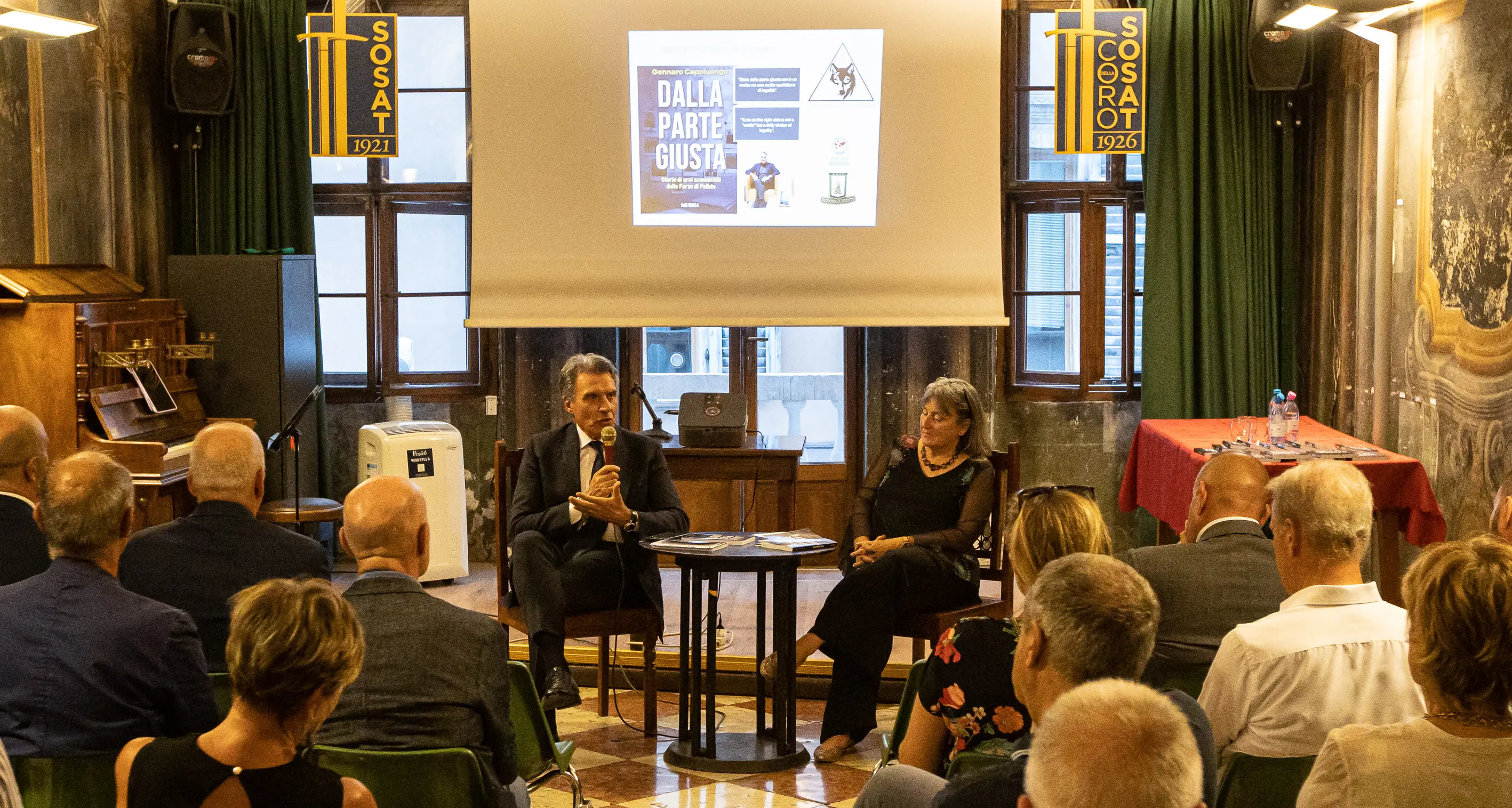 Capoluongo a Trento presenta «Dalla parte Giusta» e rende omaggio agli eroi sconosciuti