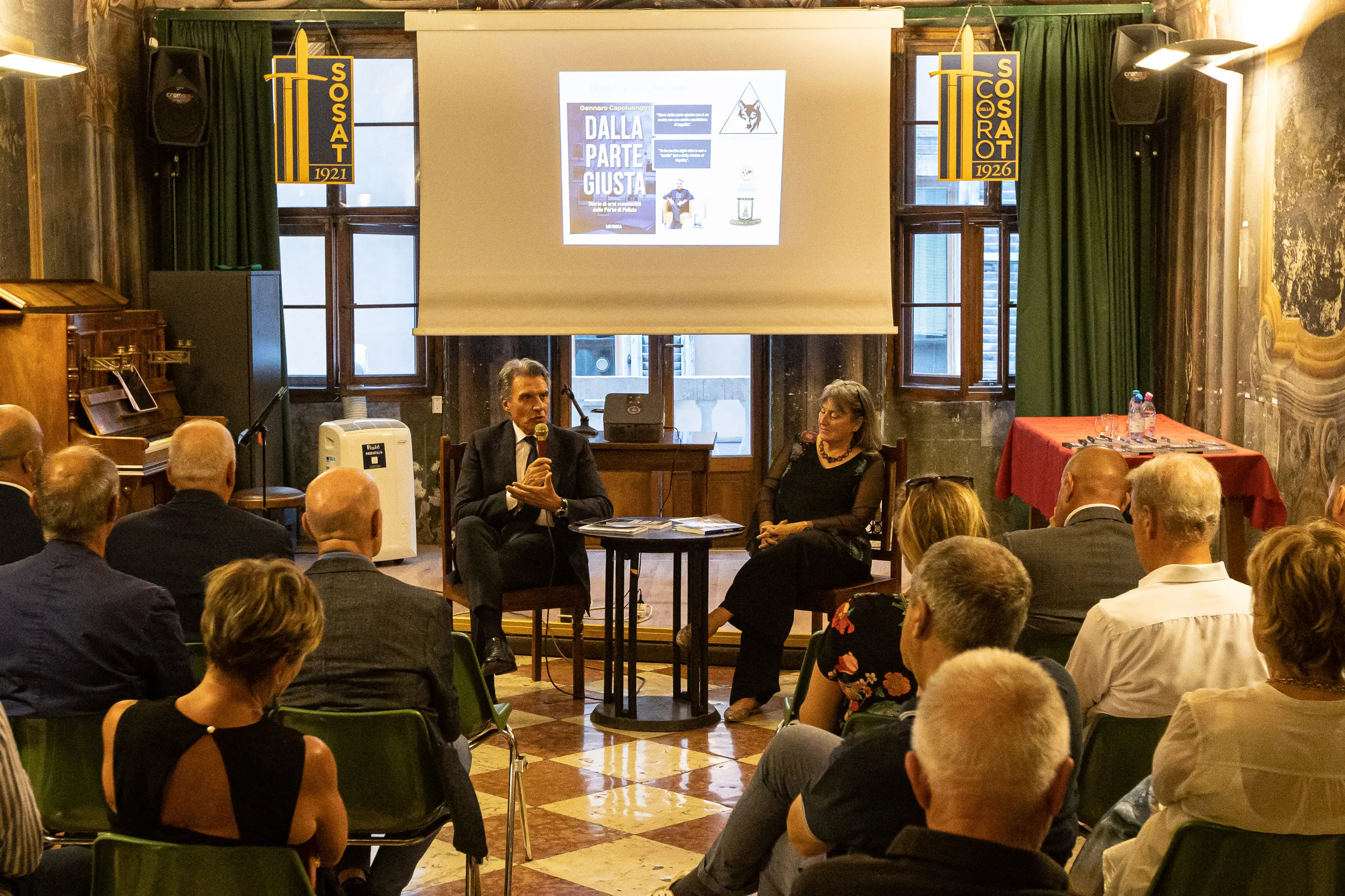 Capoluongo a Trento presenta «Dalla parte Giusta» e rende omaggio agli eroi sconosciuti
