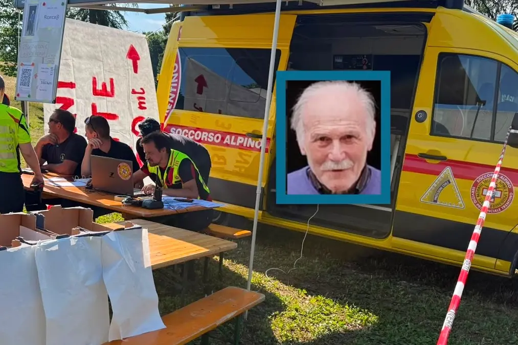 Brentonico, le ricerche di Gino Paoli ridotte dopo quattro giorni senza esito