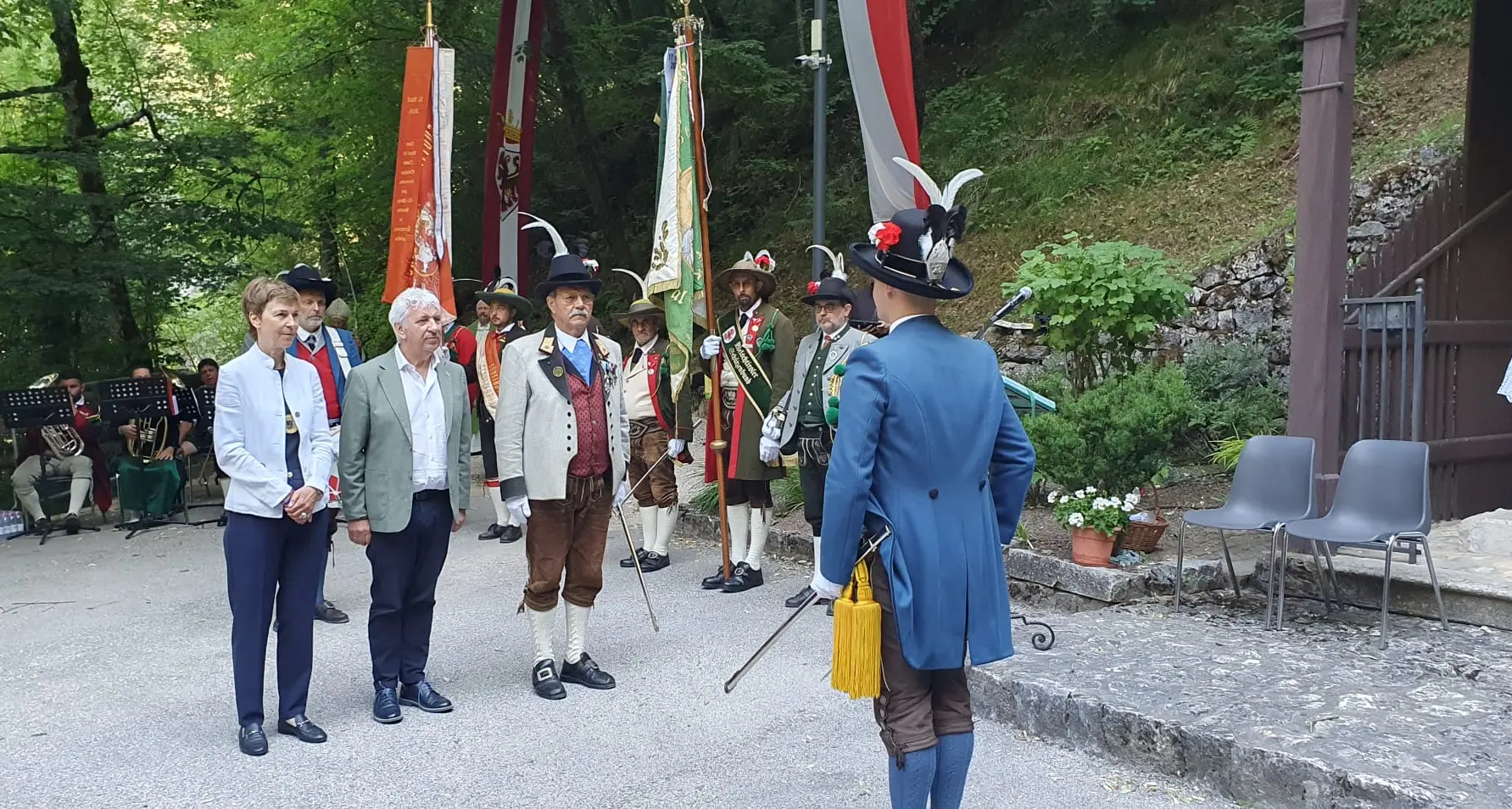 San Romedio ricorda Andreas Hofer, Soini: «La memoria costruisce il futuro»