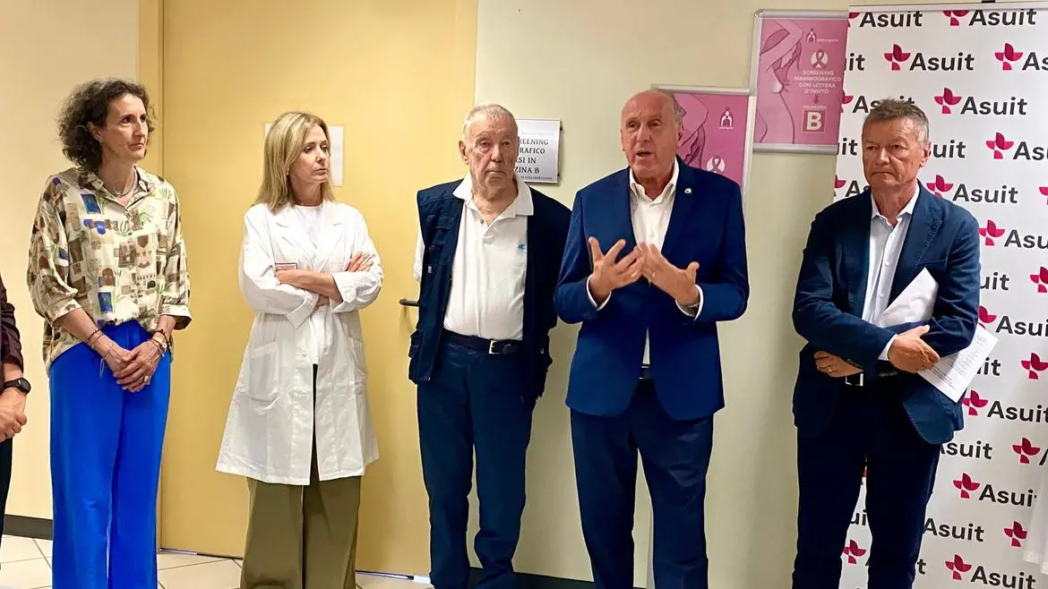 La direttrice dell'Uo di radiologia senologica e screening mammografico Marvi Valentini