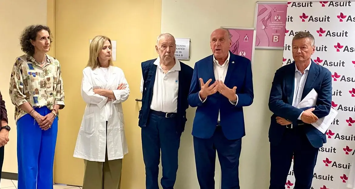 La direttrice dell'Uo di radiologia senologica e screening mammografico Marvi Valentini