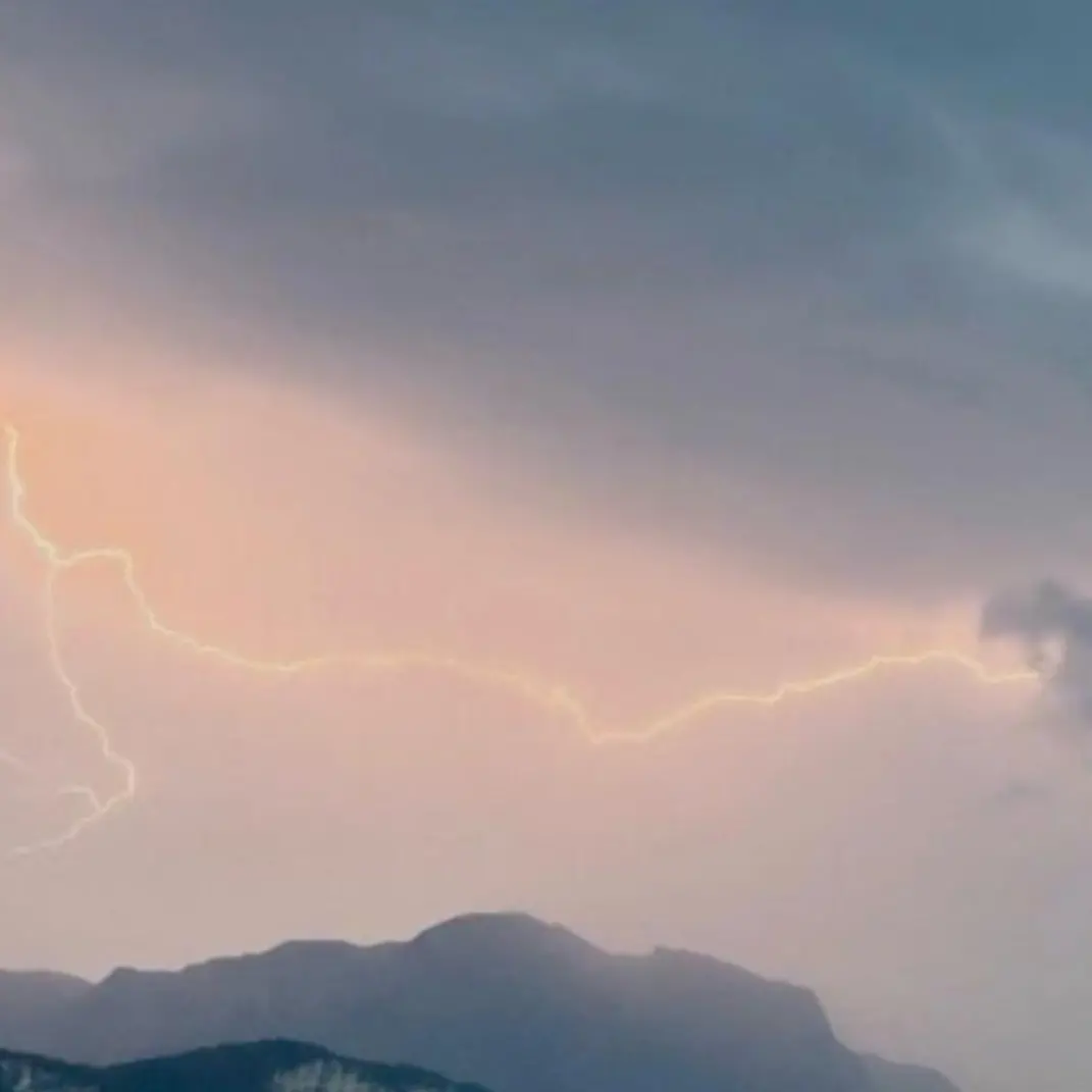 Temporali in arrivo oggi e domani, rischio piogge intense e raffiche di vento