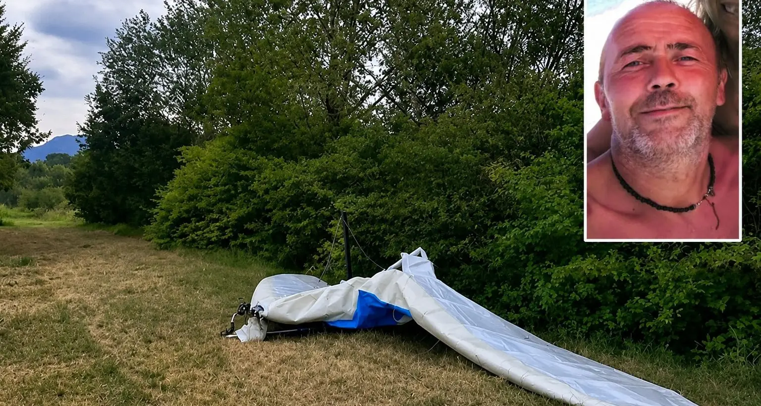 Deltaplano precipita in un vigneto: muore un 53enne di Bolzano