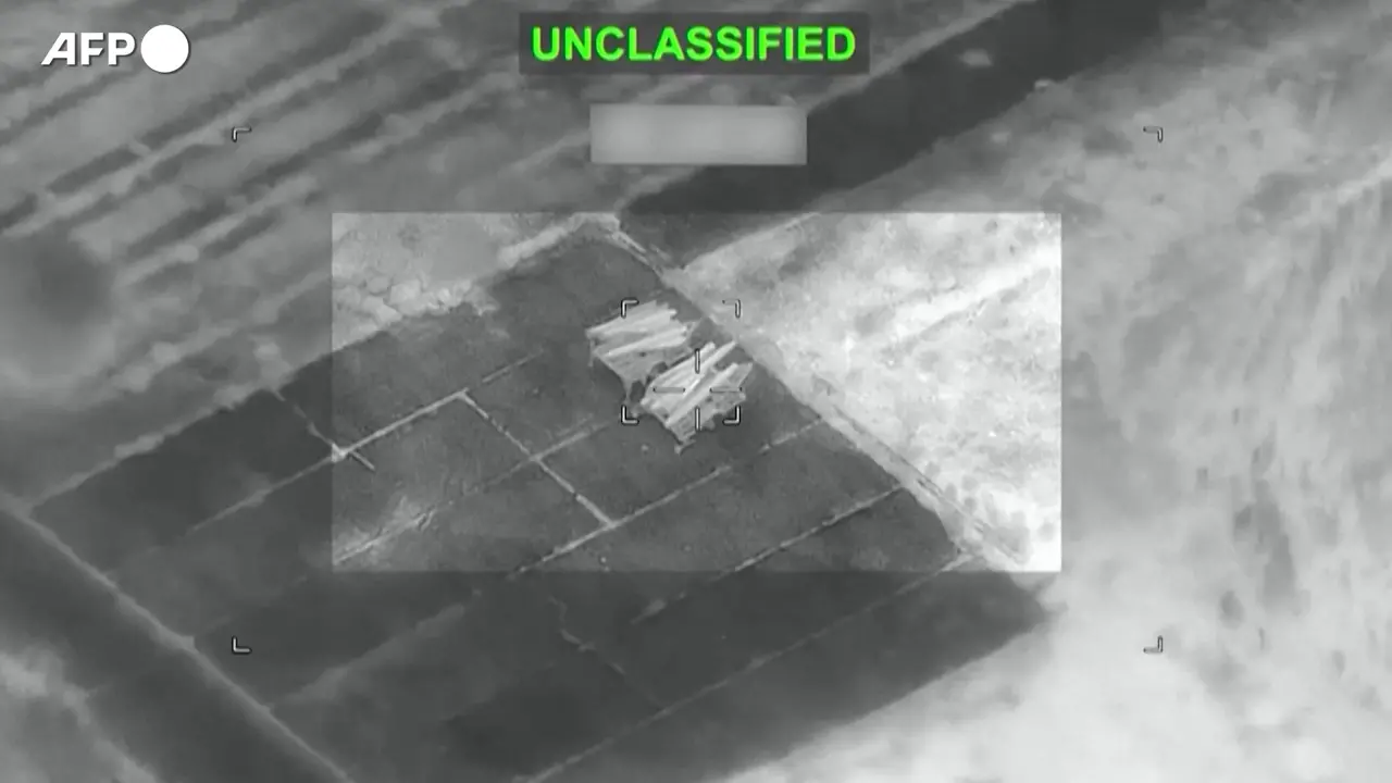 Forze armate Usa diffondono i filmati di attacchi contro obiettivi iraniani