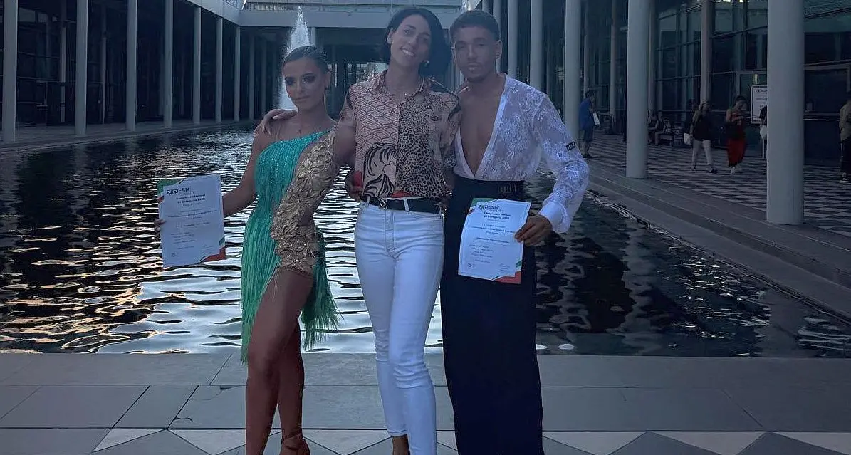 BF Dance Studio da applausi: Zen e De Matteis conquistano la classe A1