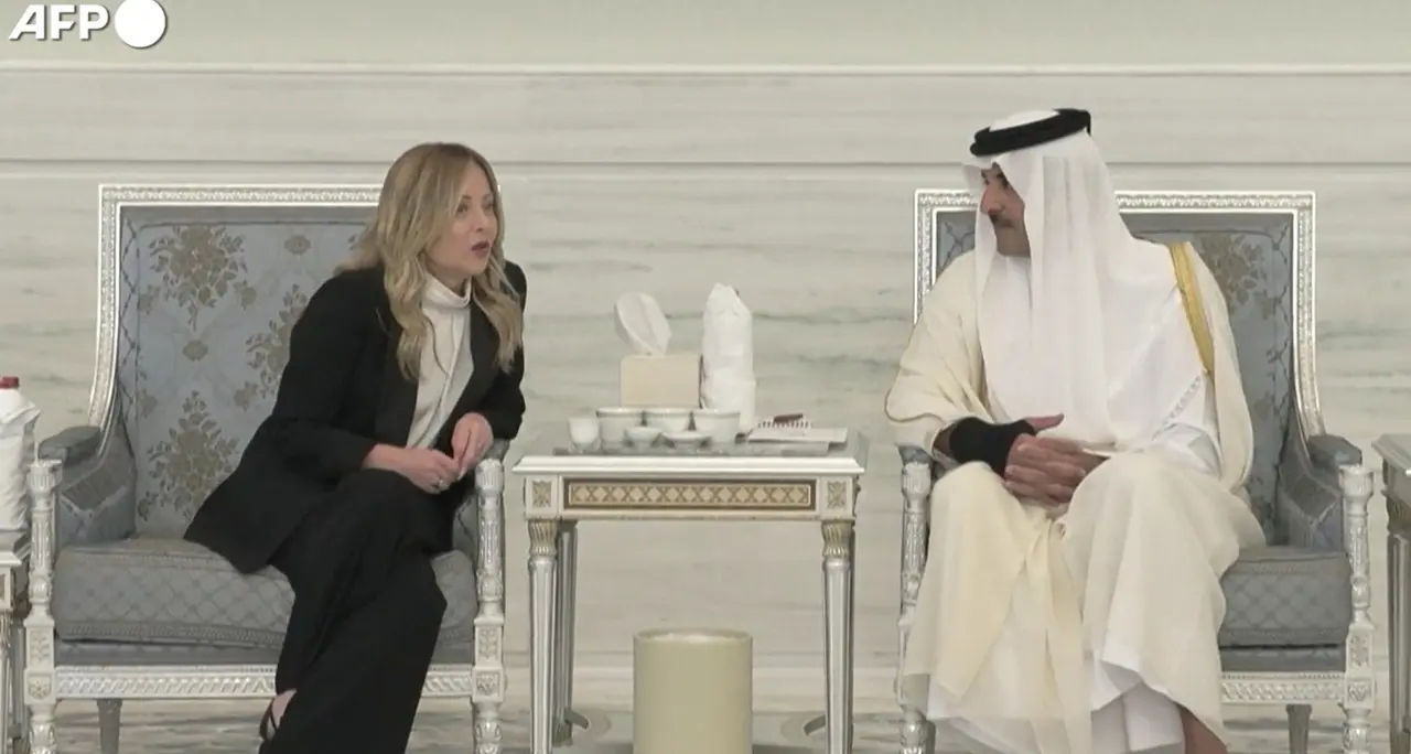 Meloni a Doha per la cerimonia per la morte di Al Thani