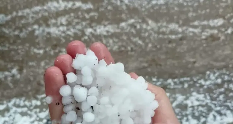 Ondata di maltempo arrivata in Trentino: la grandine mette in ginocchio la Val di Gresta