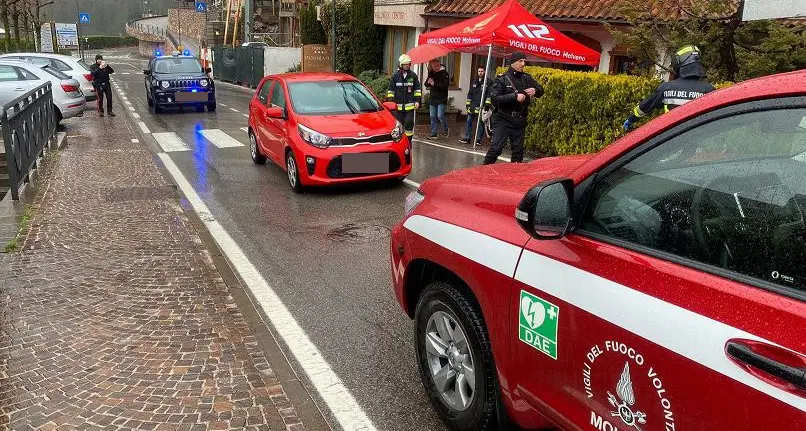 Molveno, investito un pedone: ricoverato in codice rosso al Santa Chiara