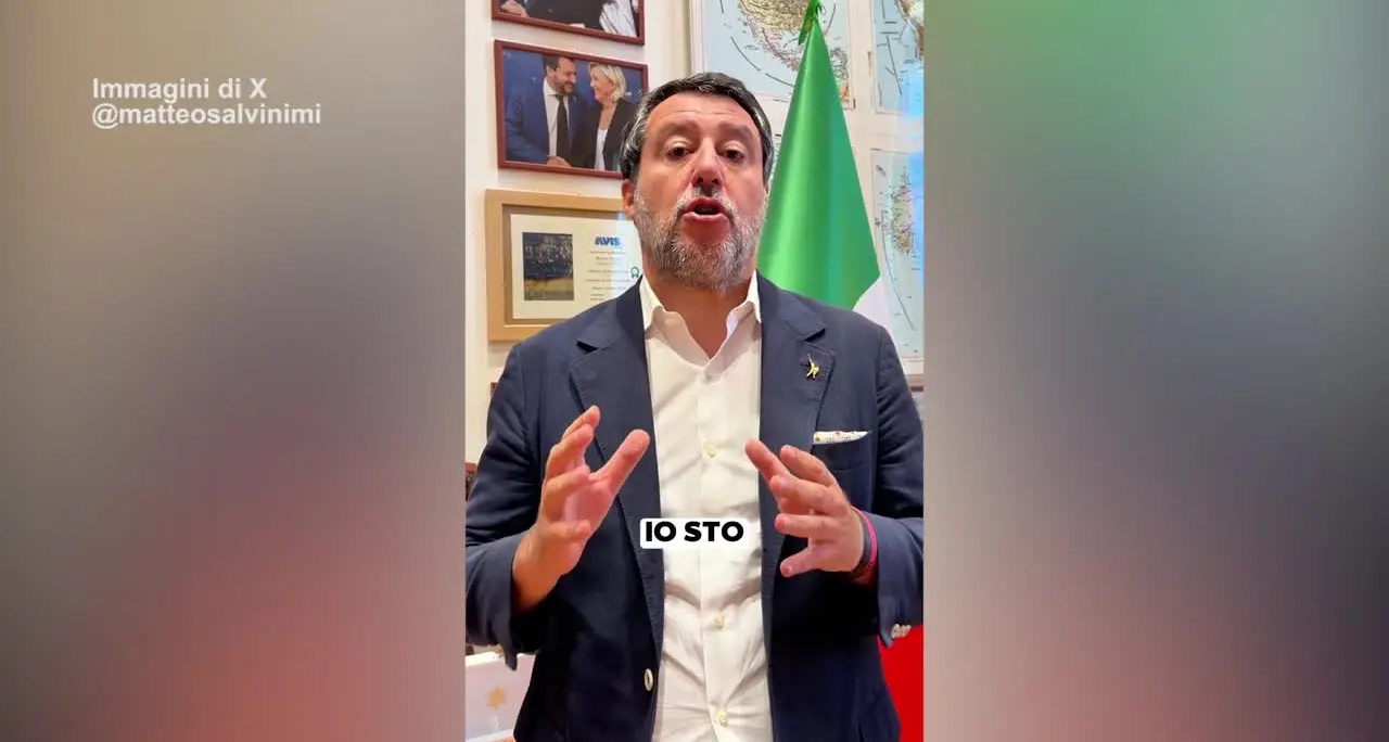 Appello di Salvini a Mattarella per chiedere la grazia per Roggero