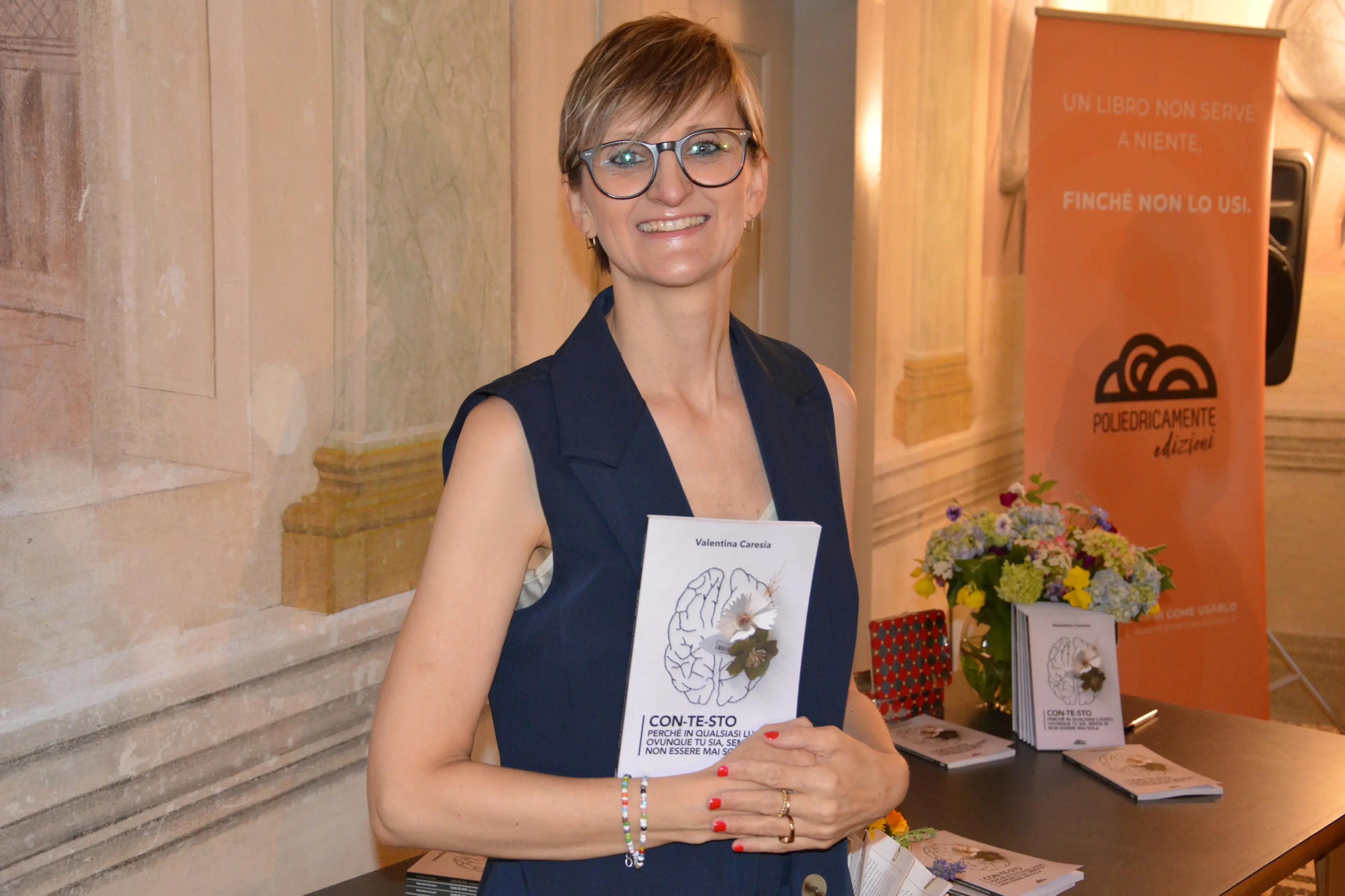 «Dopo l'aneurisma sono rinata»: la commovente storia di Valentina Caresia