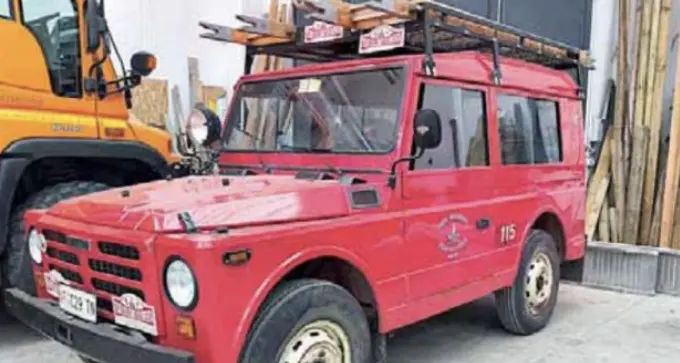 All'asta la Fiat Campagnola dei vigili del fuoco: base a 9.500 euro