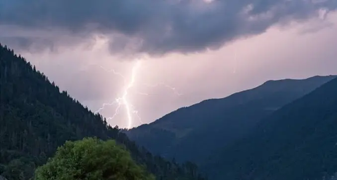 Maltempo in Trentino, allerta gialla prorogata fino a questa sera