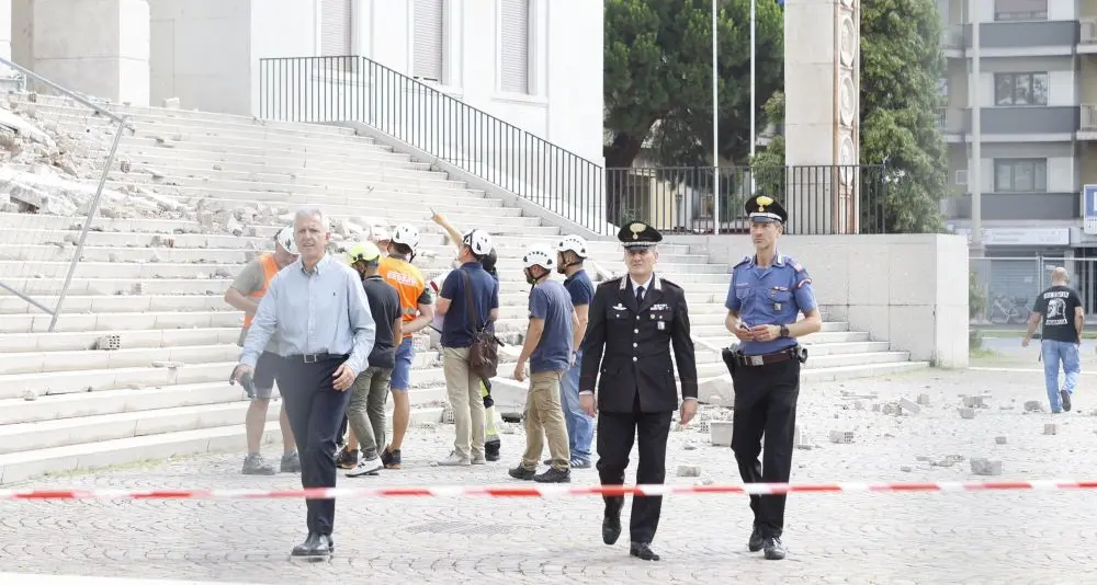 Crollo del tribunale di Bolzano: ipotizzato un cedimento strutturale