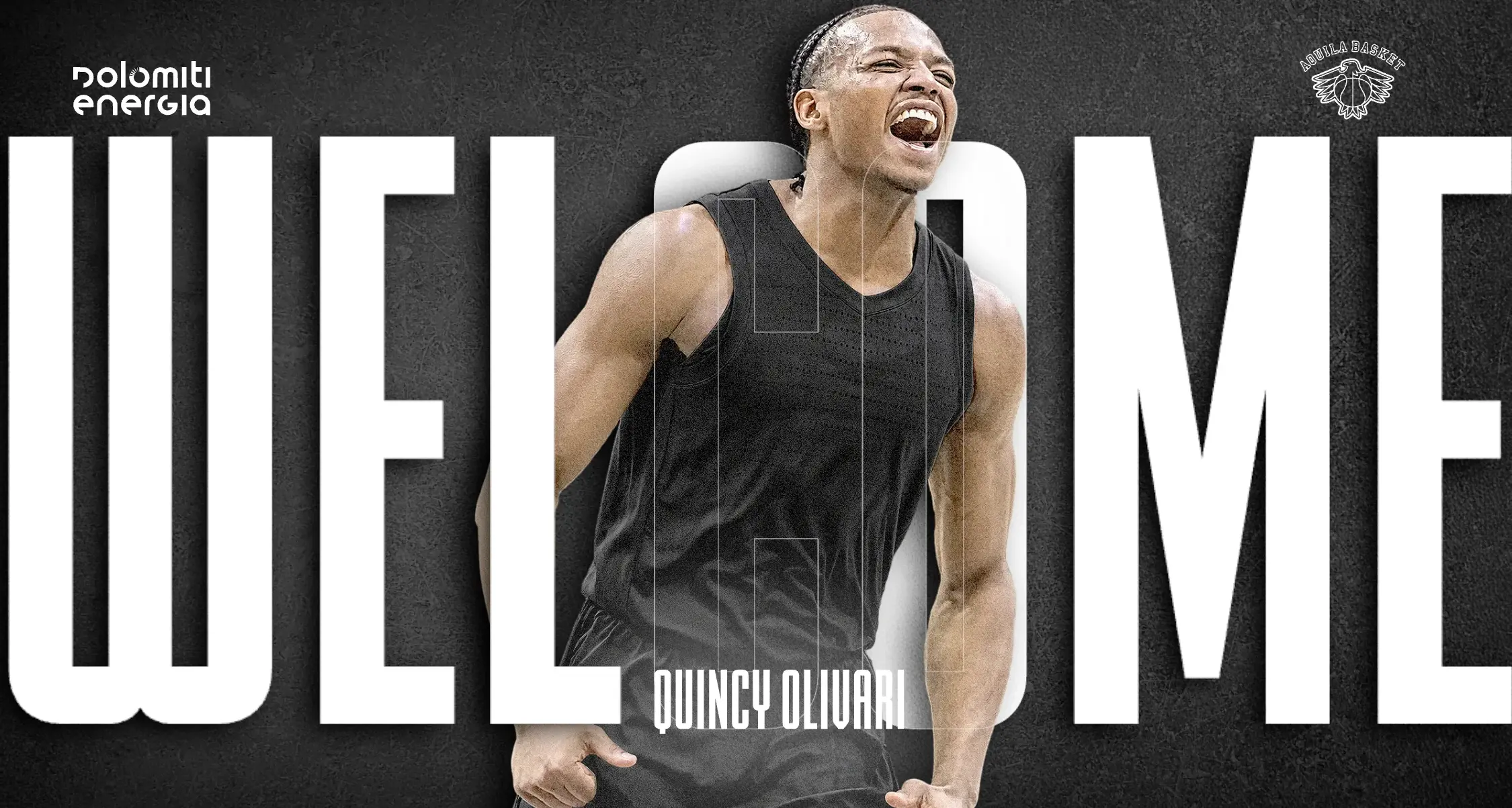 Quincy Olivari approda a Trento: contratto annuale con l'Aquila Basket