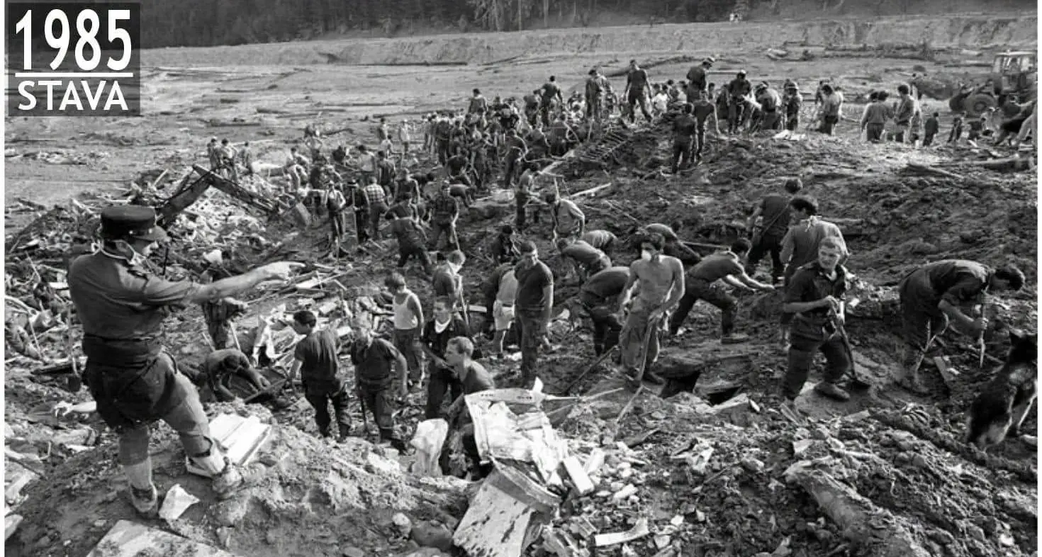 Stava, il ricordo del disastro che cancellò un paese e 268 vite