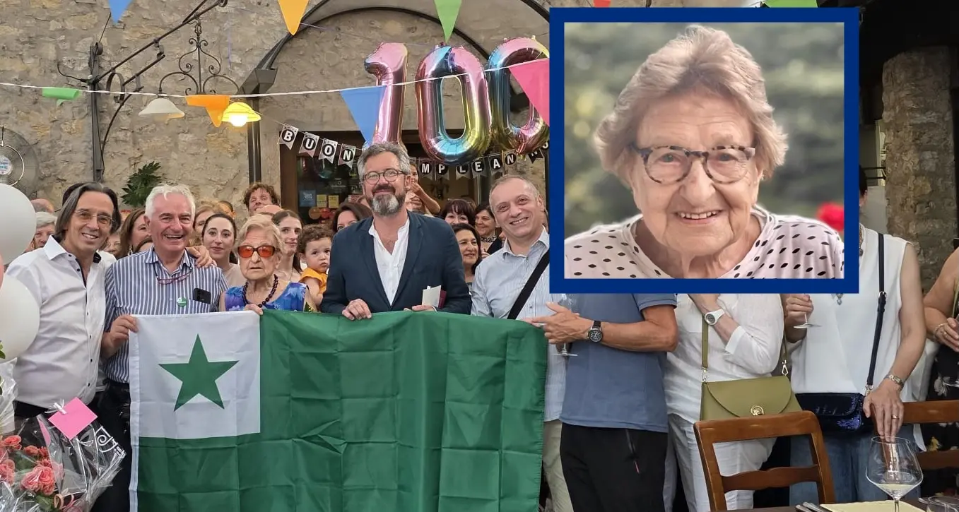 La testimone della strage di Sant'Ilario festeggia 100 anni con la benedizione del Papa