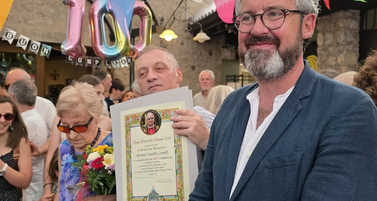Norma Cescotti compie 100 anni