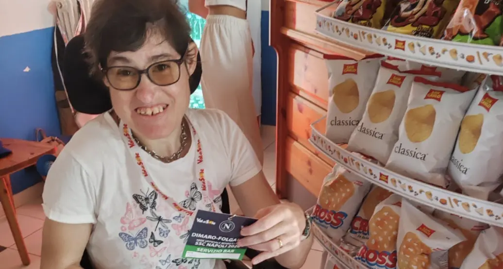 Ritiro del Napoli a Dimaro, la cooperativa sociale Gsh protagonista con il bar dell'inclusione