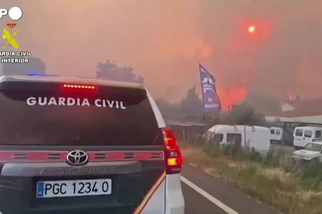 Evacuazione causa rogo per 3.500 abitanti di una località a 60 km da Madrid