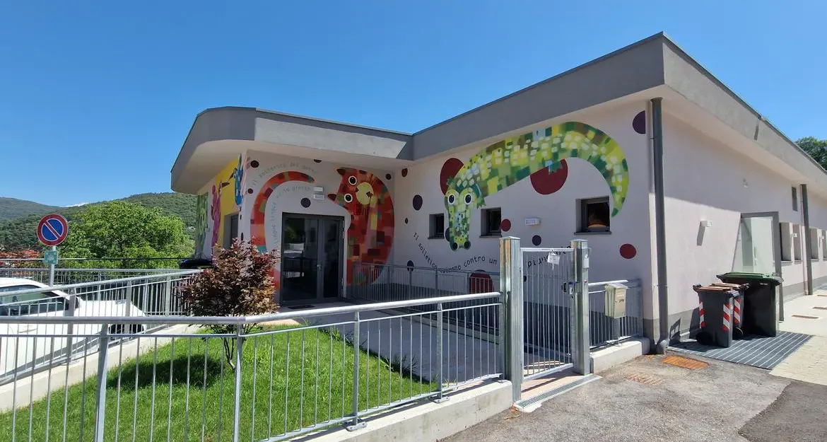 Nuova scuola dell'infanzia a Terlago: inaugurata \"La mongolfiera blu\"
