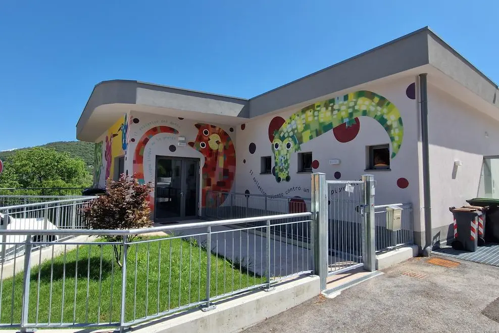 Nuova scuola dell'infanzia a Terlago: inaugurata \"La mongolfiera blu\"