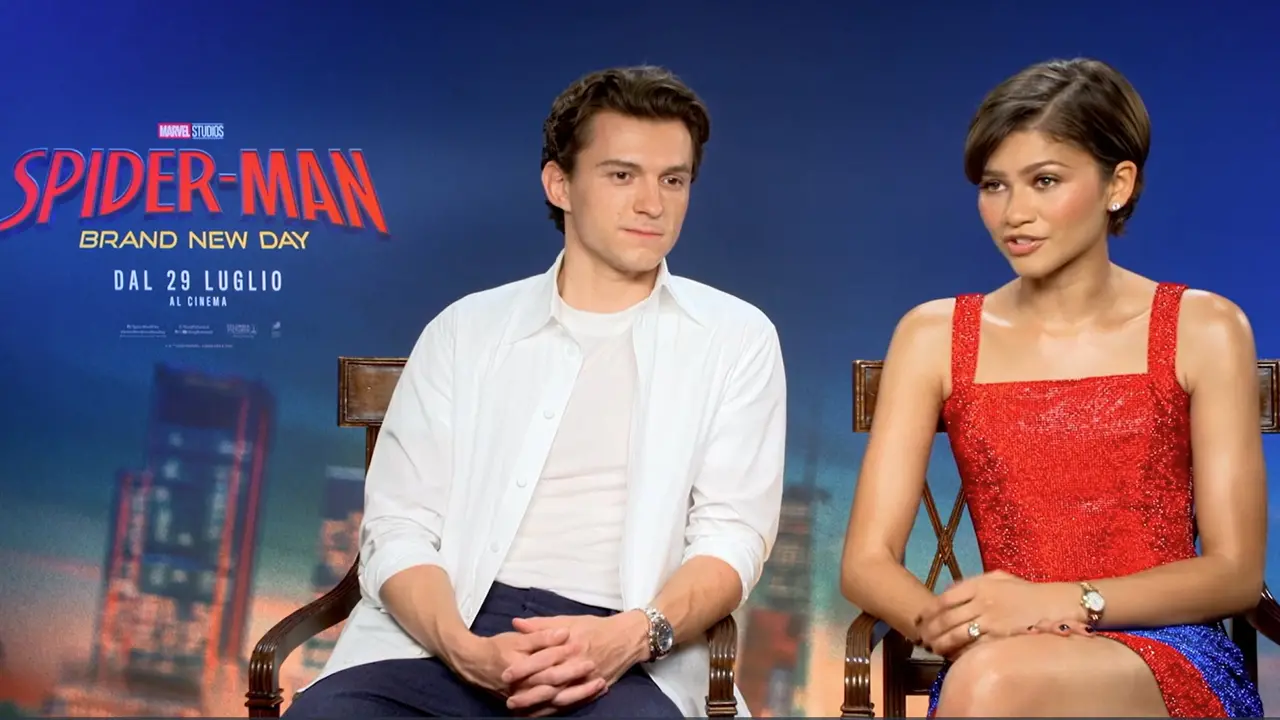 Tom Holland e Zendaya presentano \"Spider-Man\"