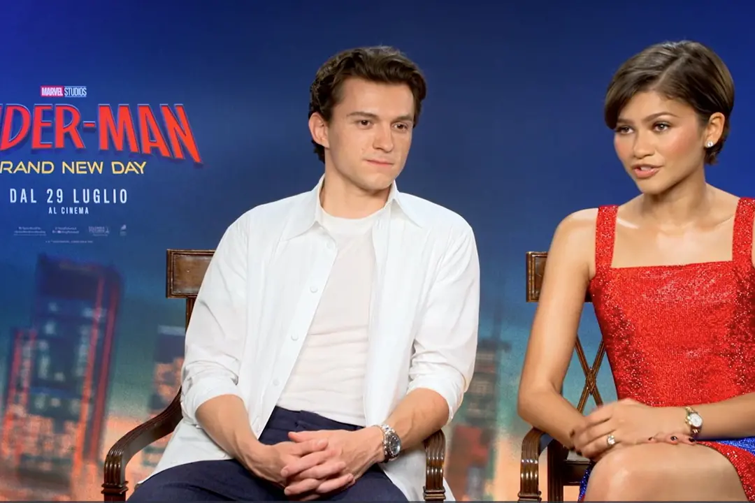 Tom Holland e Zendaya presentano \"Spider-Man\"