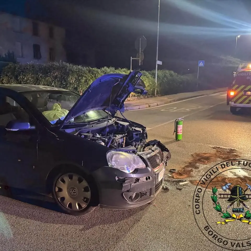 Borgo, incidente nella notte: ferito un uomo di 31 anni
