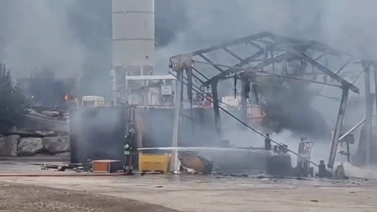 Chiomonte, il cantiere all'indomani degli attacchi No Tav