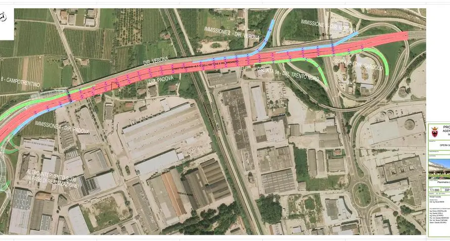 Tangenziale di Trento, parte la progettazione del nuovo viadotto Canova: opera da 99 milioni
