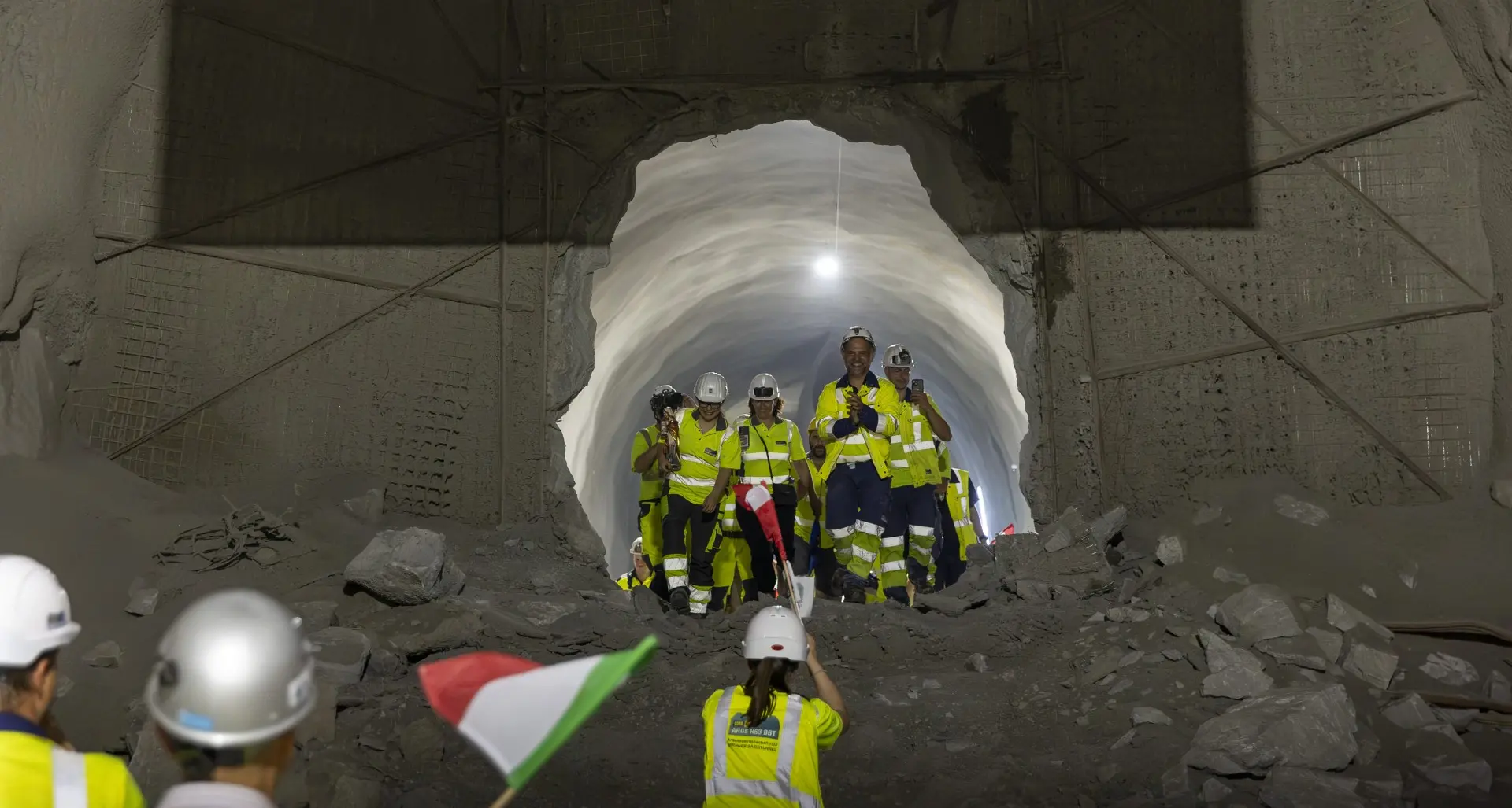 Galleria di base del Brennero, abbattuto lo storico diaframma tra Italia e Austria