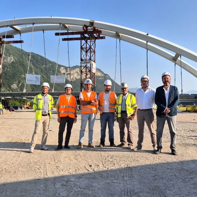 Ravina, al via il varo del nuovo ponte: apertura parziale nei primi mesi del 2027