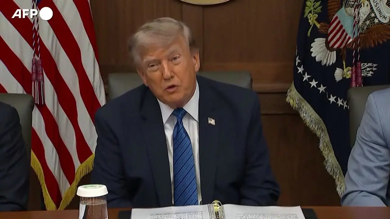 Trump sul disarmo di Hamas: “Israele è molto contento a riguardo”