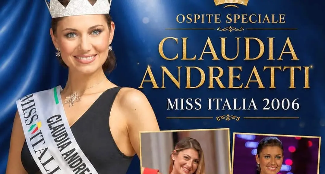 Miss Italia torna a Pergine: Claudia Andreatti celebra 20 anni dal trionfo