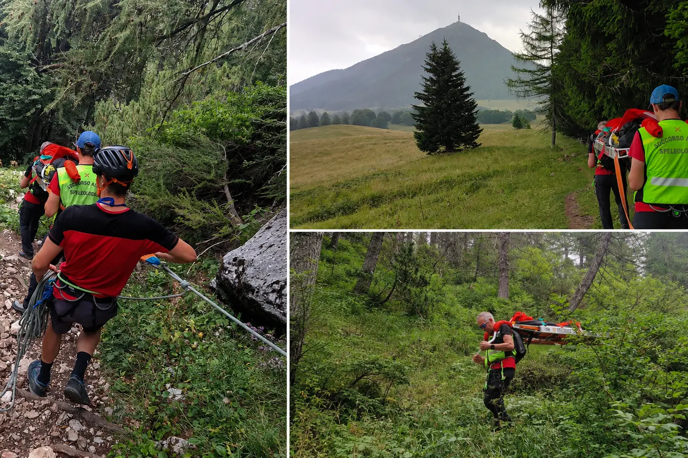 Cade sul sentiero tra Cima Verde e Viote: 63enne recuperata dal Soccorso Alpino