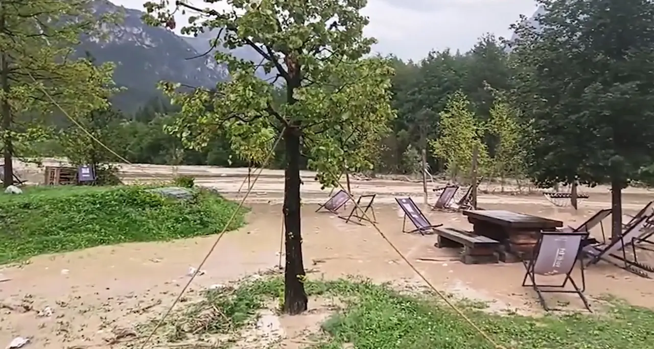 Val Badia, colata di fango a San Vigilio di Marebbe