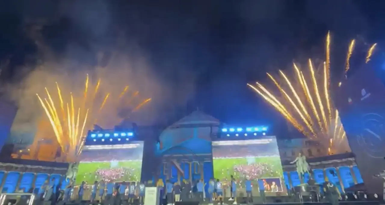 I cento anni del Napoli, ieri la seconda serata di festeggiamenti