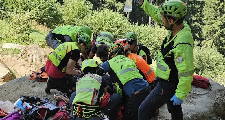 Commezzadura, incidente nel Bike Park: ventenne grave dopo una caduta