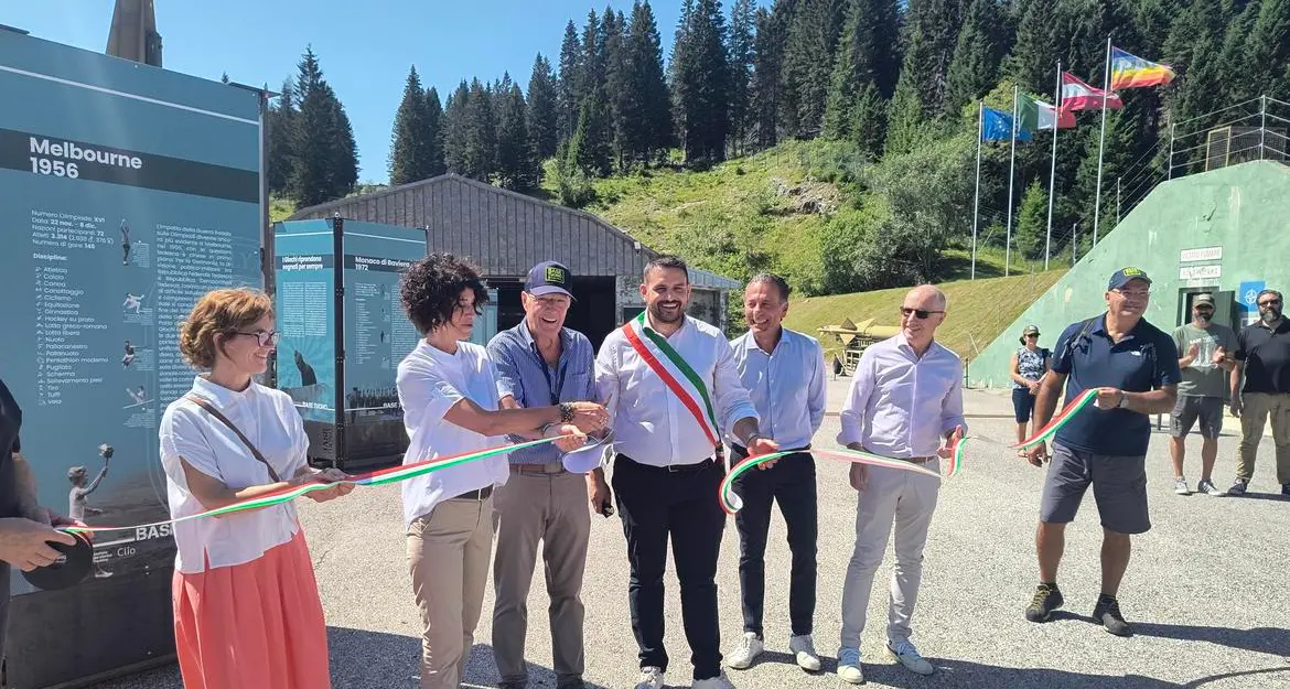 Doppia inaugurazione a Base Tuono tra storia olimpica e un nuovo velivolo
