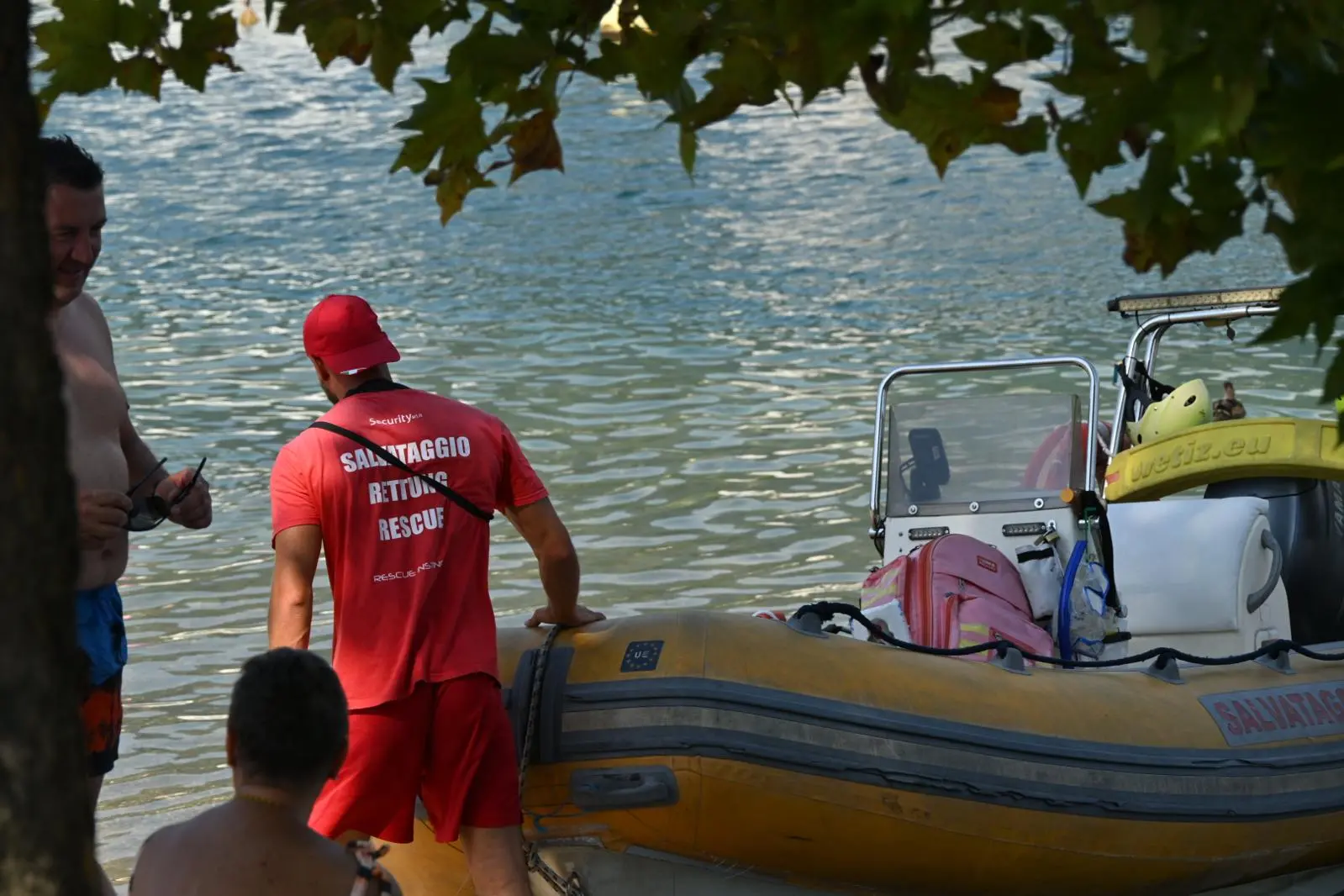 Paura sul lago di Caldonazzo