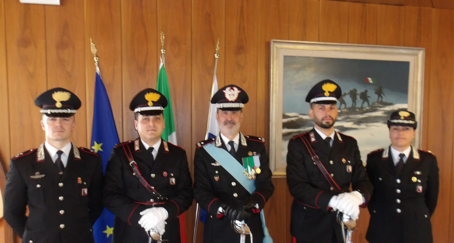 Carabinieri, due nuovi marescialli giurano a Bolzano: prenderanno servizio a Trento e Avio