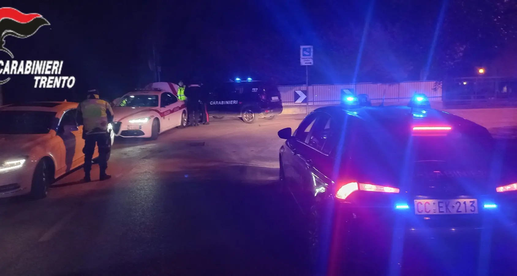 Nago, controlli dei carabinieri per la festa: 8 segnalati per droga e 7 patenti ritirate