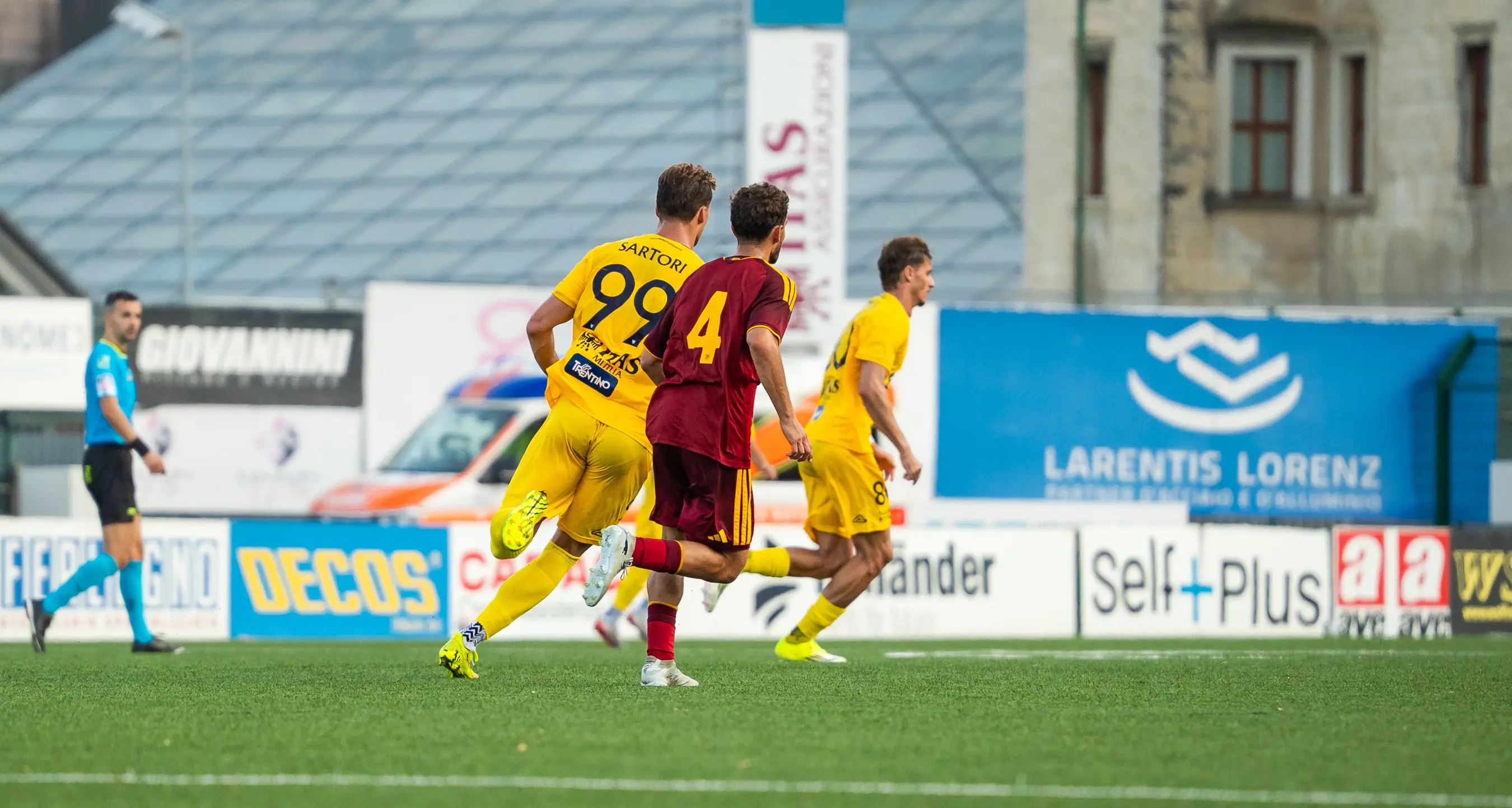 Trento, ko di misura al Briamasco: la Roma U20 passa 2-1 in amichevole