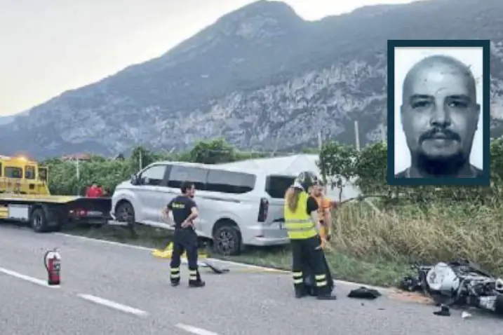 Schianto sulla Gardesana, la vittima è Alessandro Paissan
