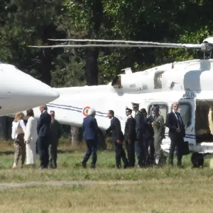 Il Capo dello Stato Mattarella arrivato in Alto Adige per le ferie a Siusi