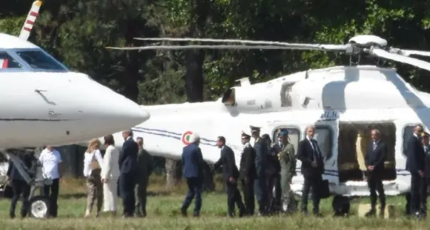 Il Capo dello Stato Mattarella arrivato in Alto Adige per le ferie a Siusi